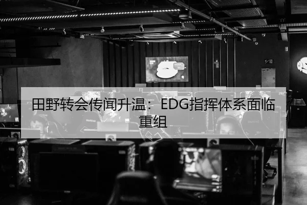 田野转会传闻升温：EDG指挥体系面临重组